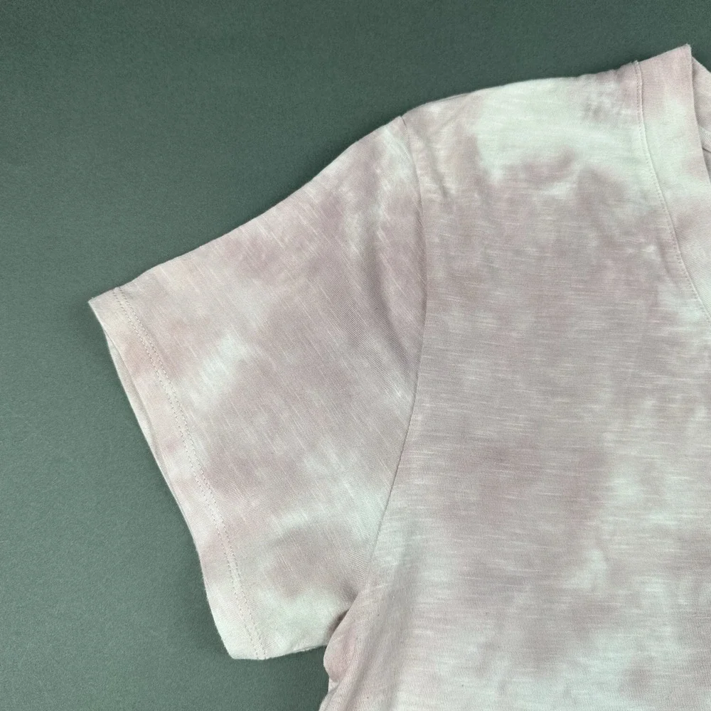 Sonoma Goods for Life Pink T-Shirt Women's Size Small V-Neck Top - Picture 4 of 9